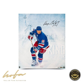 WAYNE GRETZKY KING OF NEW YORK 16x20 - L99