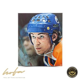WAYNE GRETZKY "UP CLOSE & PERSONAL" CANVAS 20X24