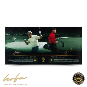 TIGER WOODS & JACK NICKLAUS 'MASTERFUL' 36X18