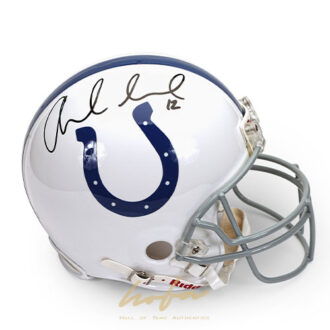 ANDREW LUCK AUTOGRAPHED INDIANAPOLIS COLTS AUTHENTIC RIDDELL HELMET ~OPEN EDITION ITEM~