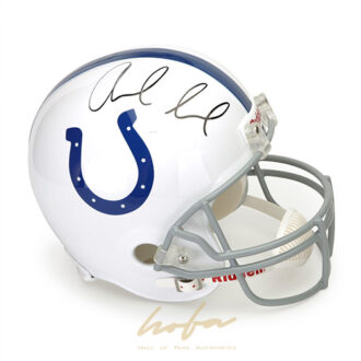 ANDREW LUCK AUTOGRAPHED INDIANAPOLIS COLTS REPLICA HELMET