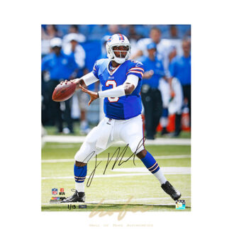 EJ MANUEL AUTOGRAPHED SHOWTIME" 16X20 PHOTOGRAPH UNFRAMED ~LIMITED TO 13~"