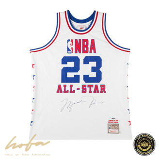 MICHAEL JORDAN 1985 ALL STAR MITCHELL & NESS WHITE JERSEY