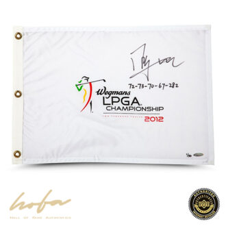 SHANSHAN FENG INSCRIBED 2012 LPGA CHAMPIONSHIP PIN FLAG - L50