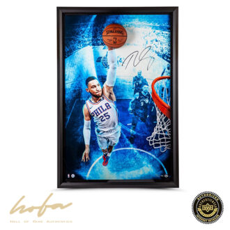 BEN SIMMONS BREAKING THOUGH 'ELECTRIC BLUE' -L125