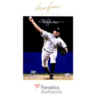 Roger Clemens New York Yankees Autographed 8 x 10 Delivery Photograph