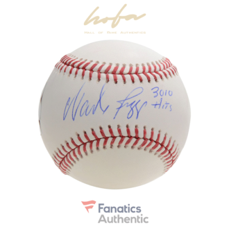 Wade Boggs Boston Red Sox Autographed Baseball with 3010 Hits Inscription