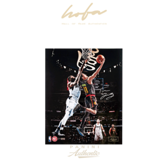 TRAE YOUNG AUTOGRAPHED 16X20 "REVERSE" PHOTOGRAPH ~LIMITED EDITION TO 111~