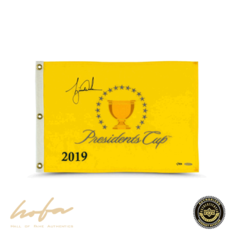TIGER WOODS 2019 PRESIDENTS CUP PIN FLAG-L500
