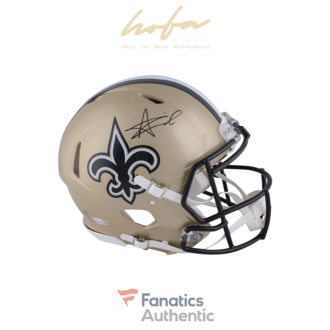 Alvin Kamara New Orleans Saints Autographed Riddell Speed Authentic Pro-Line Helmet