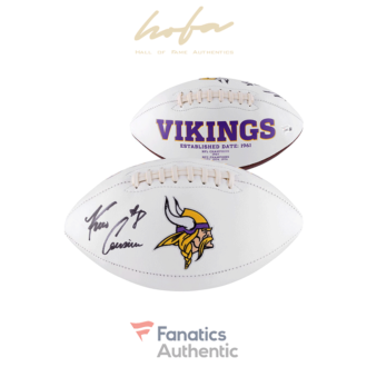 Kirk Cousins Minnesota Vikings Autographed White Panel Football