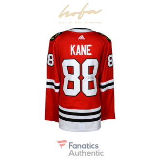 Patrick Kane Chicago Blackhawks Autographed Red Adidas Authentic Jersey