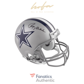 Roger Staubach Dallas Cowboys Autographed Pro-Line Riddell Authentic Helmet