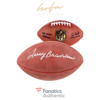 Terry Bradshaw Pittsburgh Steelers Autographed Duke Pro Football