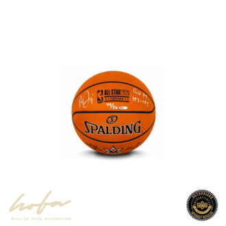 Anthony Davis Inscribed 2020 Nba All-Star Game Authentic Spalding Basketball -L50