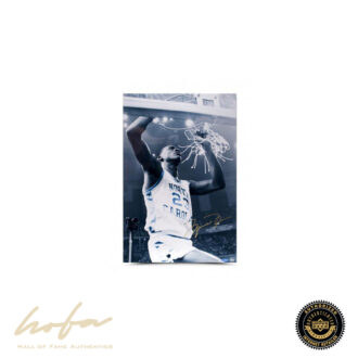 Michael Jordan Unc Cut Down The Net 24X16