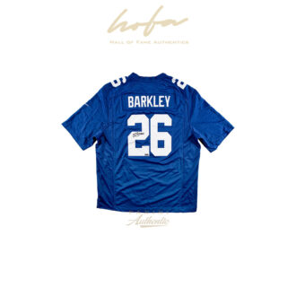 Saquon Barkley Autographed New York Giants Blue Replica Jersey ~Open Edition Item~