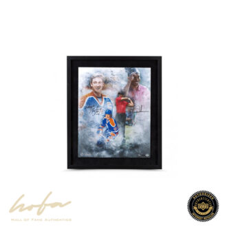 Tiger Woods/Wayne Gretzky Rarefied Air 16X20 - L100 - Framed
