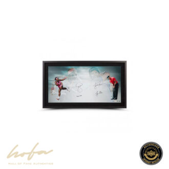 Tiger Woods/Serena Williams 'Luminaries' 36X18 Inscribed 'Serena Slam' & 'Tiger Slam' -Framed - L25