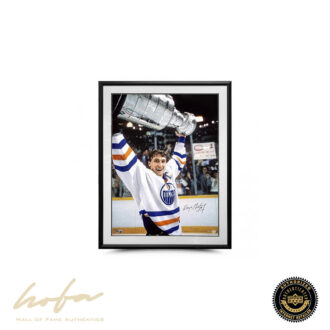 Wayne Gretzky The Moment 30X40 -Framed