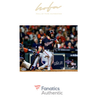 Adam Eaton Washington Nationals Autographed 8" x 10" 2019 World Series Champions Photograph
