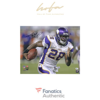 Adrian Peterson Minnesota Vikings Autographed 16" x 20" Horizontal Action Photograph