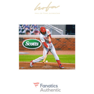 Alec Bohm Philadelphia Phillies Autographed 16" x 20" Hitting Photograph