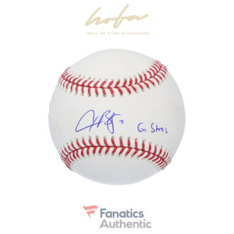 Alex Bregman Houston Astros Autographed Baseball with "Go 'Stros" Inscription
