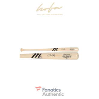 Alex Bregman Houston Astros Autographed Marucci Game Model Blonde Bat