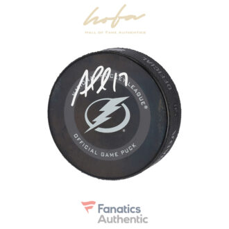 Alex Killorn Tampa Bay Lightning Autographed 2019 Model Official Game Puck