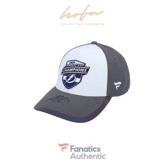 Alex Killorn Tampa Bay Lightning Autographed 2020 Stanley Cup Champions Locker Room Cap - Limited Edition of 17