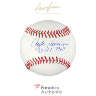 Andre Dawson Chicago Cubs Autographed Baseball with "87 NL MVP" Inscription