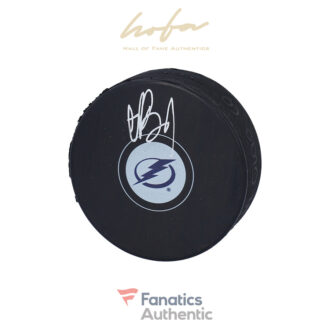 Andrei Vasilevskiy Tampa Bay Lightning Autographed Hockey Puck