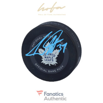 Auston Matthews Toronto Maple Leafs Autographed 2021 Model Official Game Puck