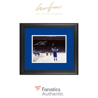 Auston Matthews Toronto Maple Leafs Framed Autographed 8" x 10" Centennial Classic Game-Winning Goal Celebration Photograph