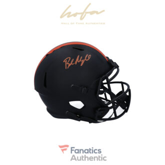 Baker Mayfield Cleveland Browns Autographed Riddell Eclipse Alternate Speed Replica Helmet