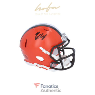 Baker Mayfield Cleveland Browns Autographed Riddell Speed Pro Mini Helmet