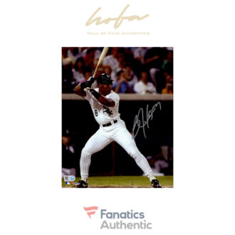 Bo Jackson Kansas City Royals Autographed 8'' x 10'' White Hitting Photograph