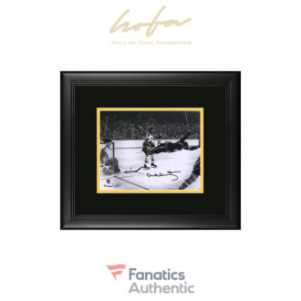 Bobby Orr Boston Bruins Framed Autographed 8" x 10" The Goal Photograph