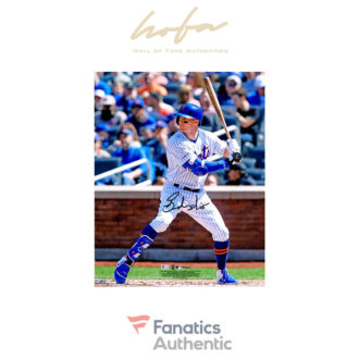 Brandon Nimmo New York Mets Autographed 16" x 20" Hitting Photograph
