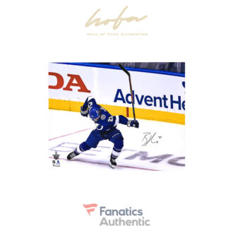 Brayden Point Tampa Bay Lightning Autographed 16" x 20" Series-Clinching Goal Celebration Photograph