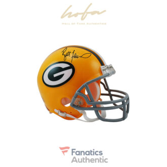Brett Favre Green Bay Packers Autographed Riddell Mini Helmet