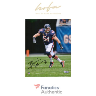 Brian Urlacher Chicago Bears Autographed 8" x 10" Running Photograph