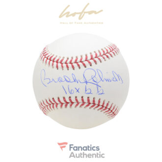 Brooks Robinson Baltimore Orioles Autographed Baseball with "16x GG" Inscription