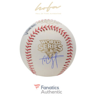 CC Sabathia New York Yankees Autographed 2009 World Series Logo Baseball