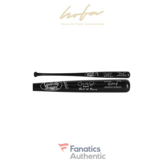 Cal Ripken Jr. Baltimore Orioles Autographed Black Louisville Slugger Game Model Bat with "HOF 2007" Inscription