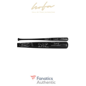 Cal Ripken Jr. Baltimore Orioles Autographed Louisville Slugger Black Game Model Bat with "2007 Hall of Fame" Inscription - GTSM