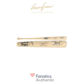 Cal Ripken Jr. Baltimore Orioles Autographed Louisville Slugger Blonde Game Model Bat with "2007 Hall of Fame" Inscription - GTSM