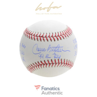 Carlos Beltran New York Mets Autographed Baseball with Multiple Stat Inscriptions - Limited Edition of 6