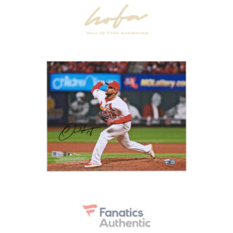 Carlos Martinez St. Louis Cardinals Autographed 8" x 10" NLCS Pitching Photograph